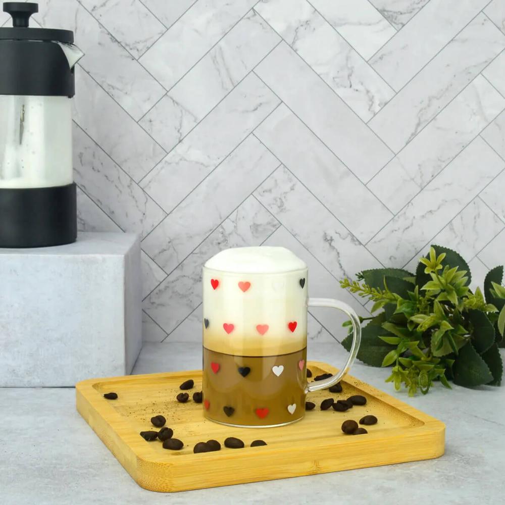 Bandeja de Bambu Square Lyor 17x17cm Prato Pequeno Quadrado