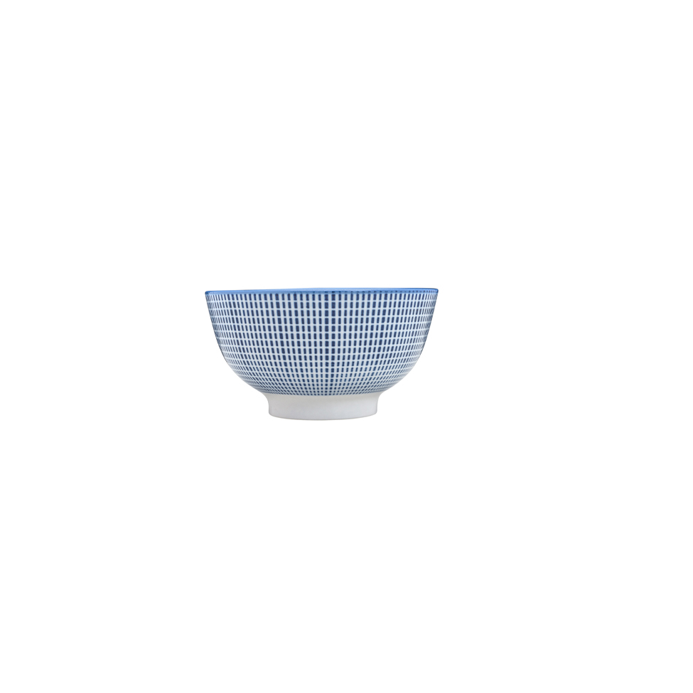Bowl Atlantis Azul e Branco 12 cm
