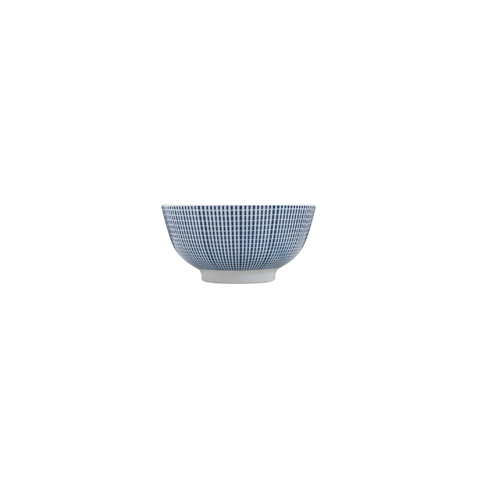 Bowl Atlantis Azul e Branco 15 cm