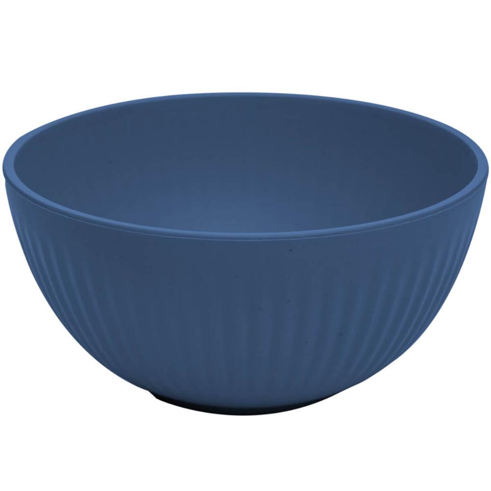 Bowl Bambu e Plástico 12x6cm Stripes Lyor Cumbuca Sobremesa Frutas Sortido