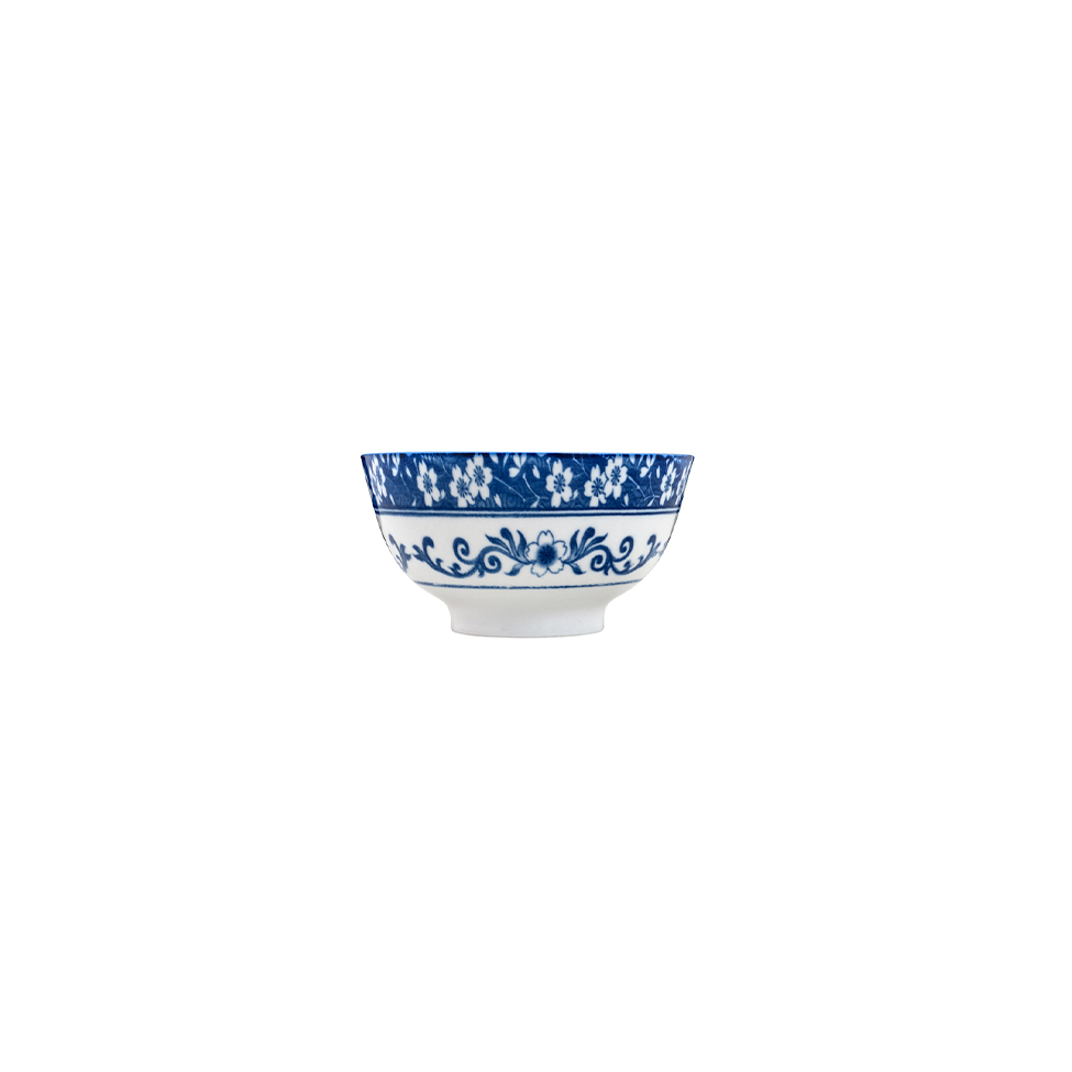 Bowl Garden Azul e Branco 15 cm