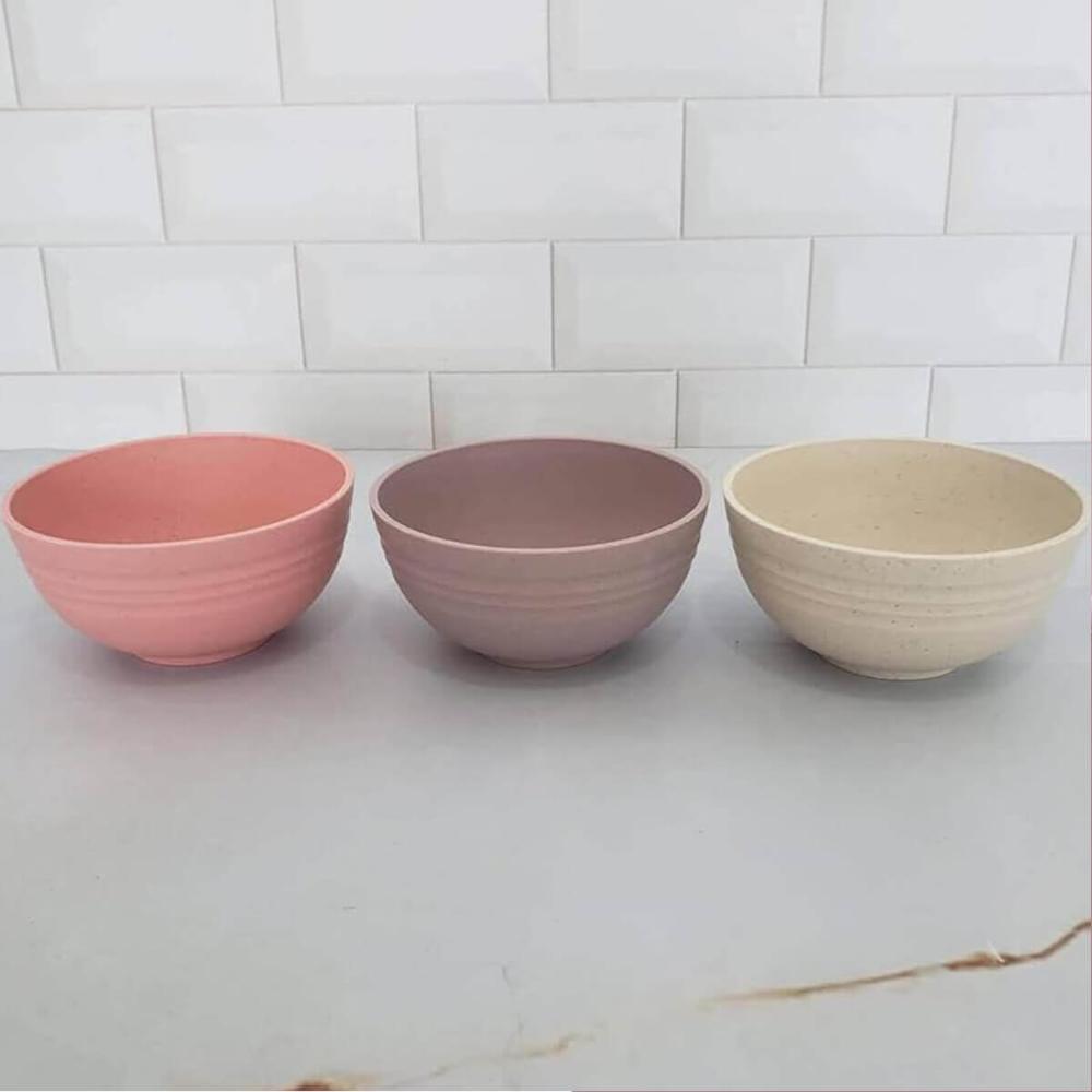 Bowl Lyor Bambu 400ml Saladas Sobremesas Sortidos Lines 13x7