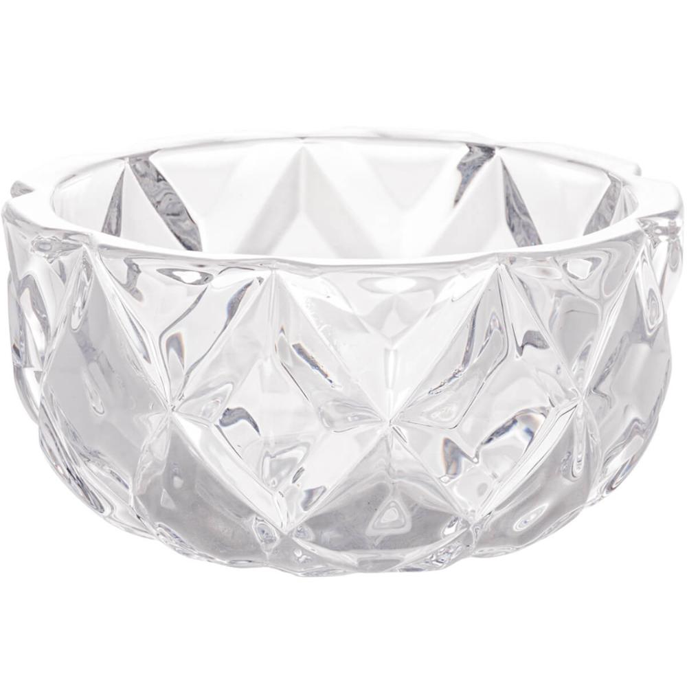 Bowl de Cristal Lyor Diamond Deli para Sobremesas Frutas Pot