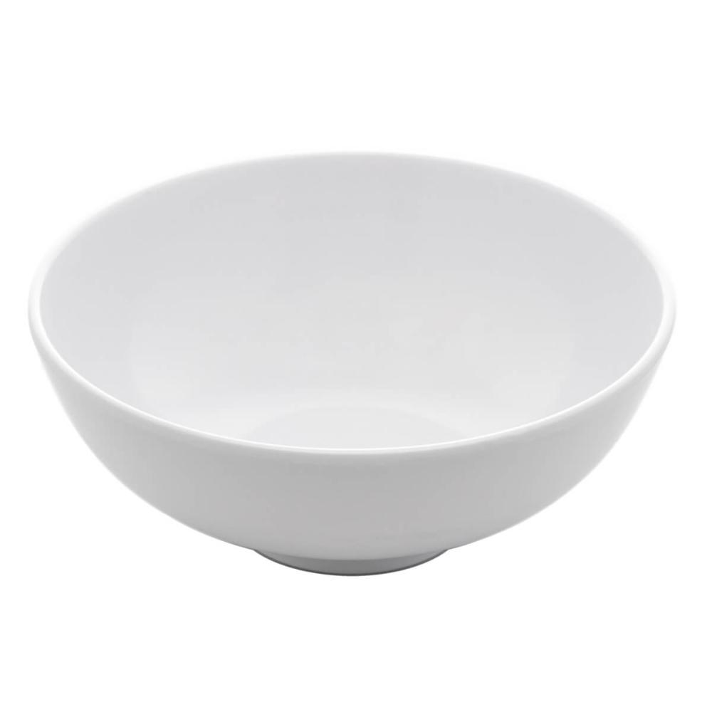 Bowl de Melamina 12,5x5cm Lyor Milão Branco Tigela para Sobr