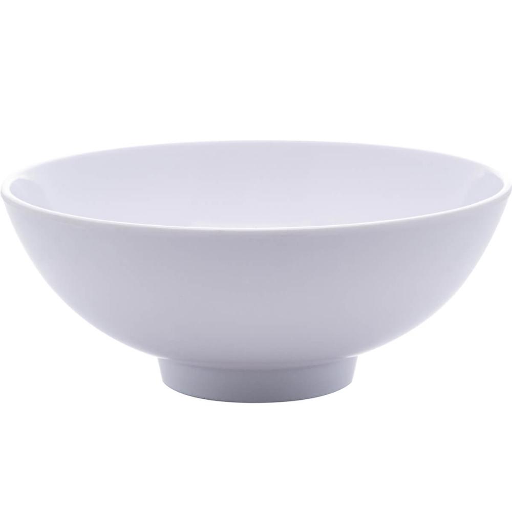 Bowl de Melamina Branco Milão Lyor 15x6cm Cumbuquinha Tigela