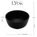 Bowl de Melamina Tóquio Lyor Preto 450ml Oriental Shimeji Ya