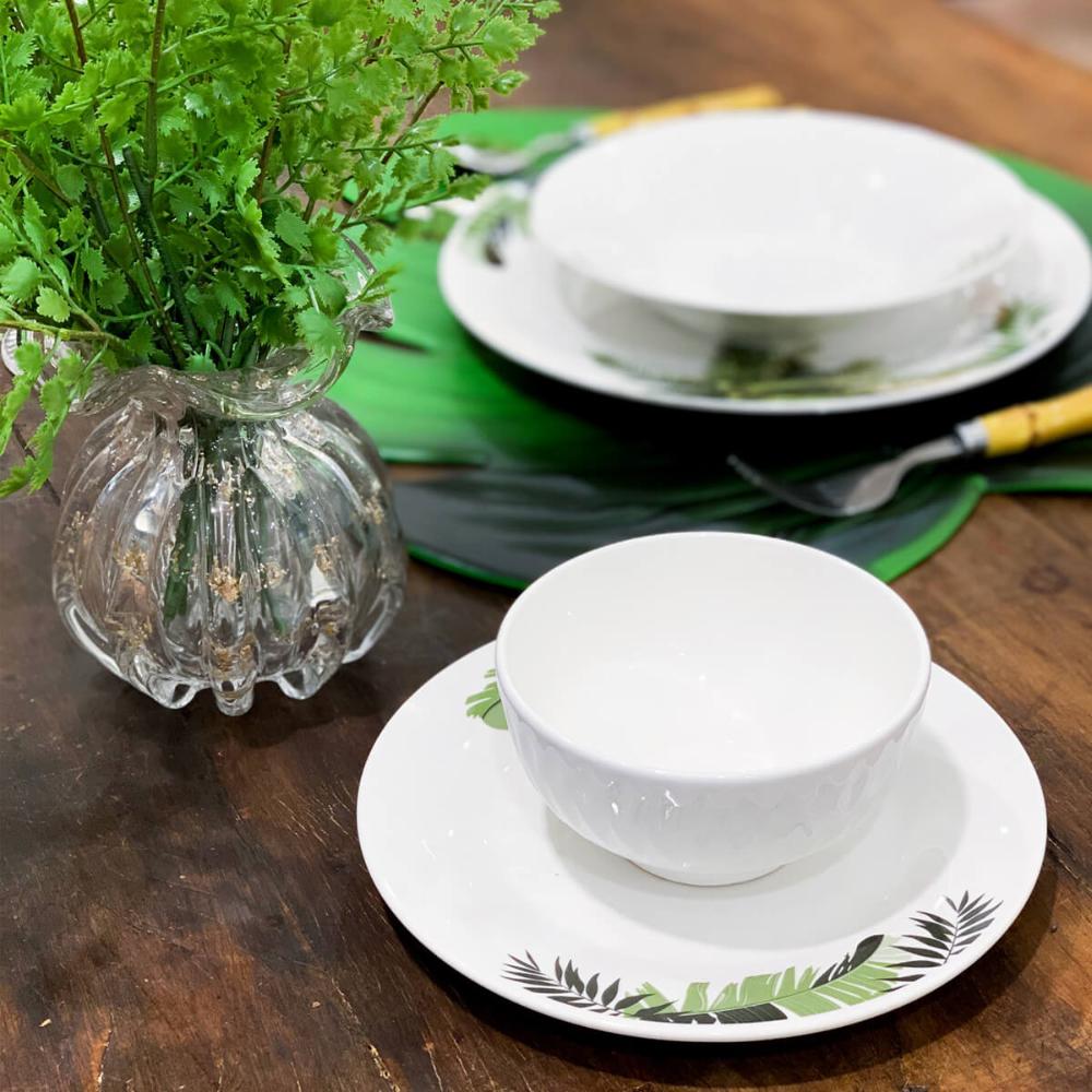 Bowl de Porcelana Ballon Branco Lyor 270ml Cumbuquinha Peque