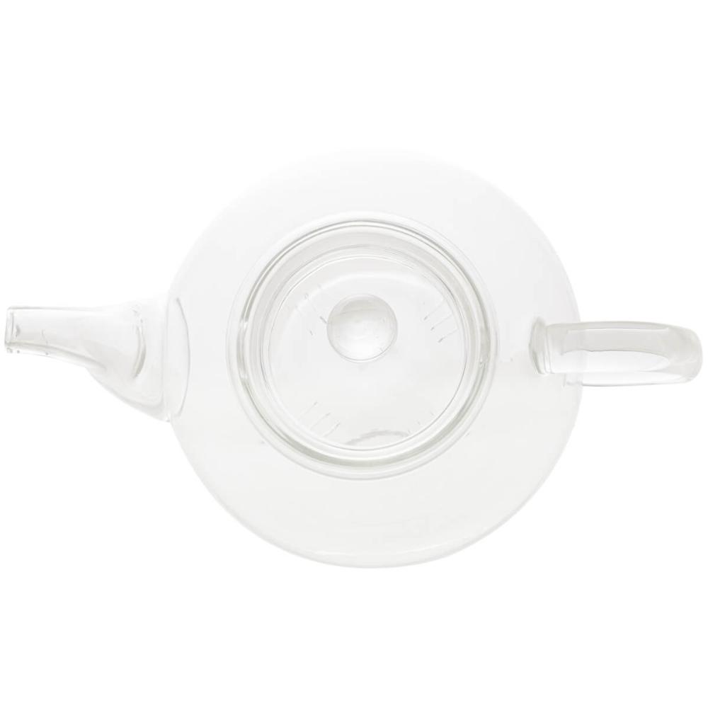 Chaleira de Vidro Borossilicato para Chá com Infusor que Vai