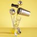 Colher Bailarina Aço Inox 26cm Tress Lyor Prateada para mexe