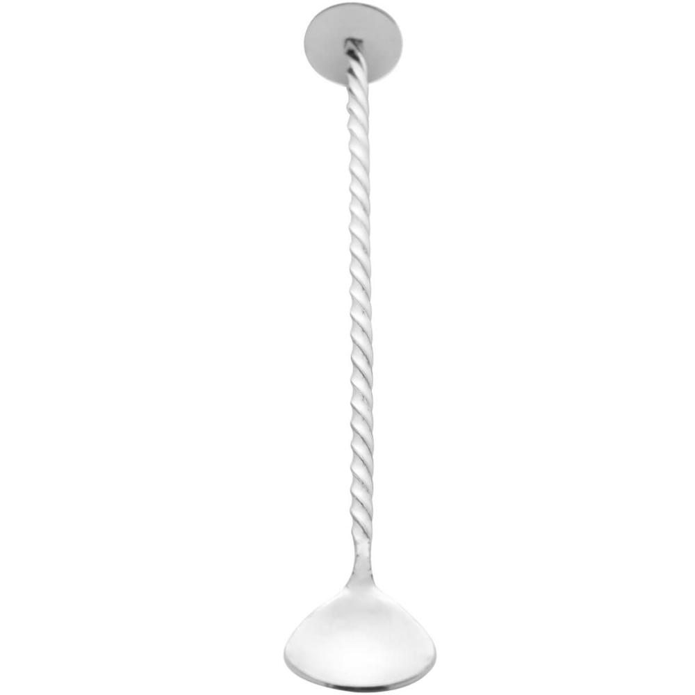 Colher Bailarina Aço Inox 26cm Tress Lyor Prateada para mexe