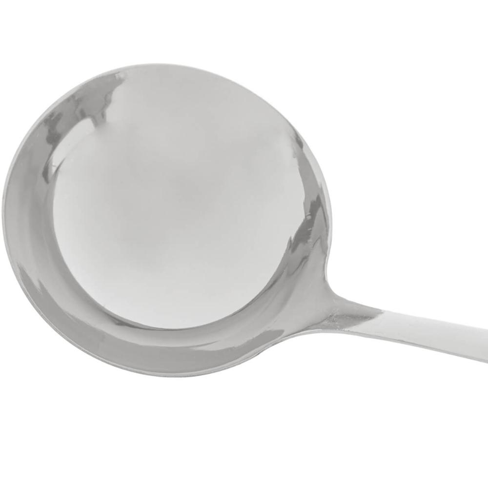 Concha de Cozinha Aço Inox Positano 33,5cm Lyor para Servir Sopa Feijão Molhos