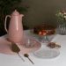 Conjunto 10 Molheiras de Vidro 50ml Lyor para Caldas Molhos Mel Restaurante com Cabo Bambu