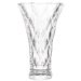 Conjunto 12 Vasos de Vidro Transparente Lyor Diamond 13x20cm Decorativo para Plantas Arranjo Flores