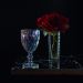 Conjunto 2 Vasos de Vidro Transparente para Flores de Mesa Decoração Interiores Sortidos Lyor