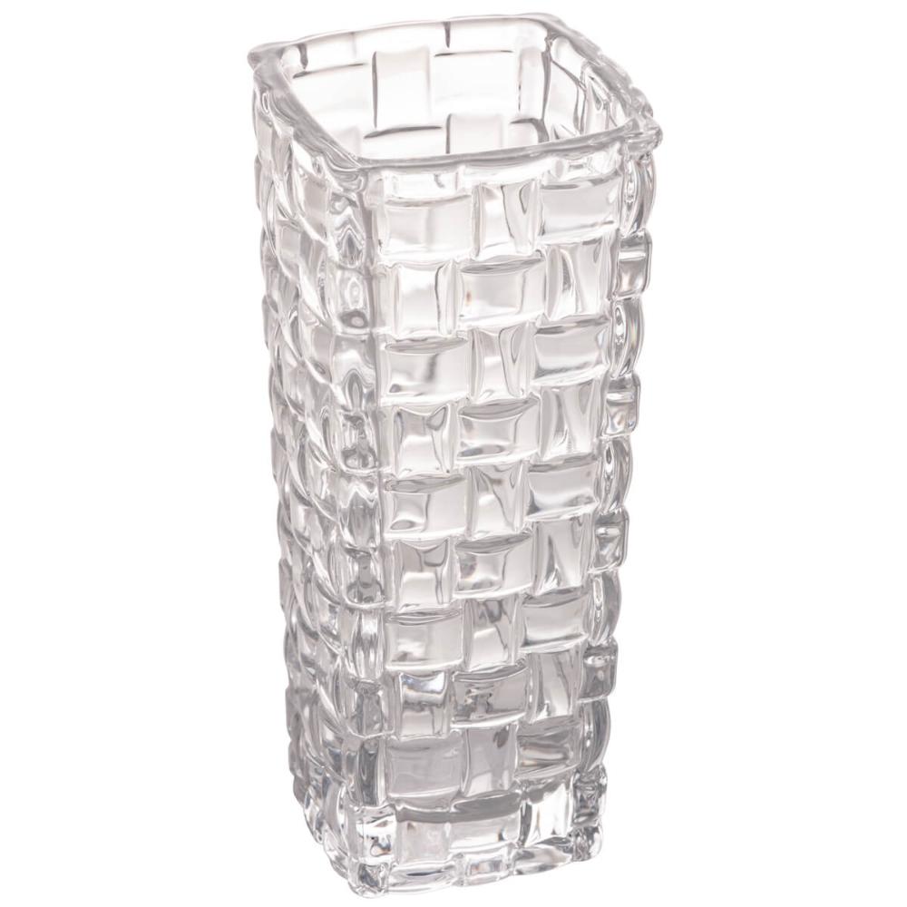 Conjunto 2 Vasos de Vidro Transparente para Flores de Mesa Decoração Interiores Sortidos Lyor