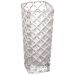 Conjunto 2 Vasos de Vidro Transparente para Flores de Mesa Decoração Interiores Sortidos Lyor