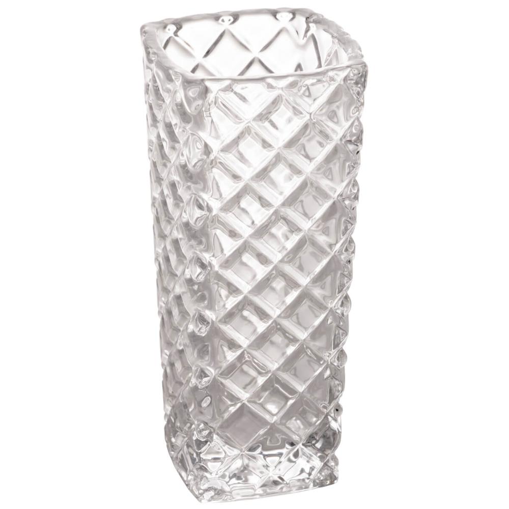 Conjunto 2 Vasos de Vidro Transparente para Flores de Mesa Decoração Interiores Sortidos Lyor