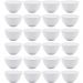 Conjunto 24 Bowls de Melamina Brancas para Restaurantes Refe