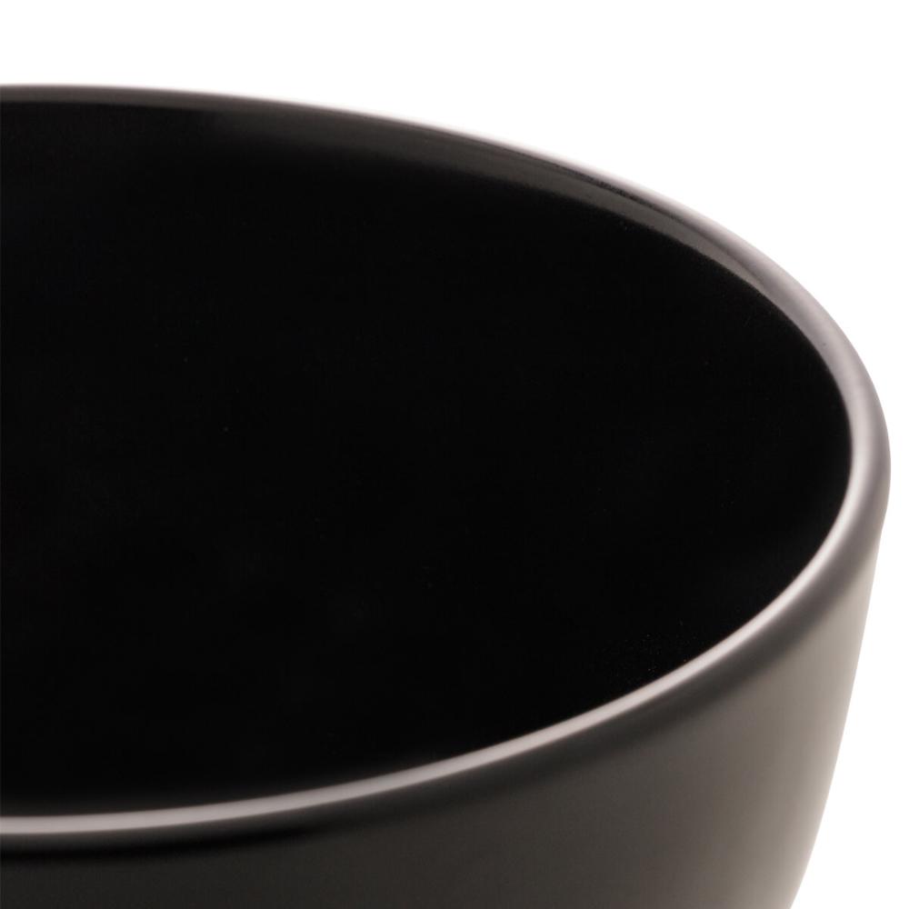 Conjunto 50 Bowls de Cerâmica 680ml Preto Oriental Restauran