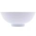 Conjunto 6 Bowls de Melamina Brancos 400ml Cumbuquinhas Tige