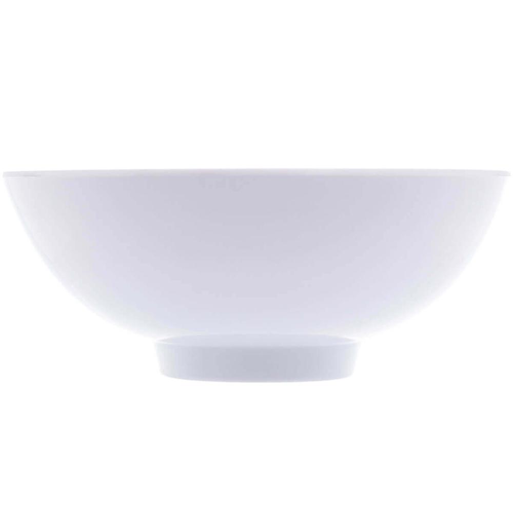 Conjunto 6 Bowls de Melamina Brancos 400ml Cumbuquinhas Tige