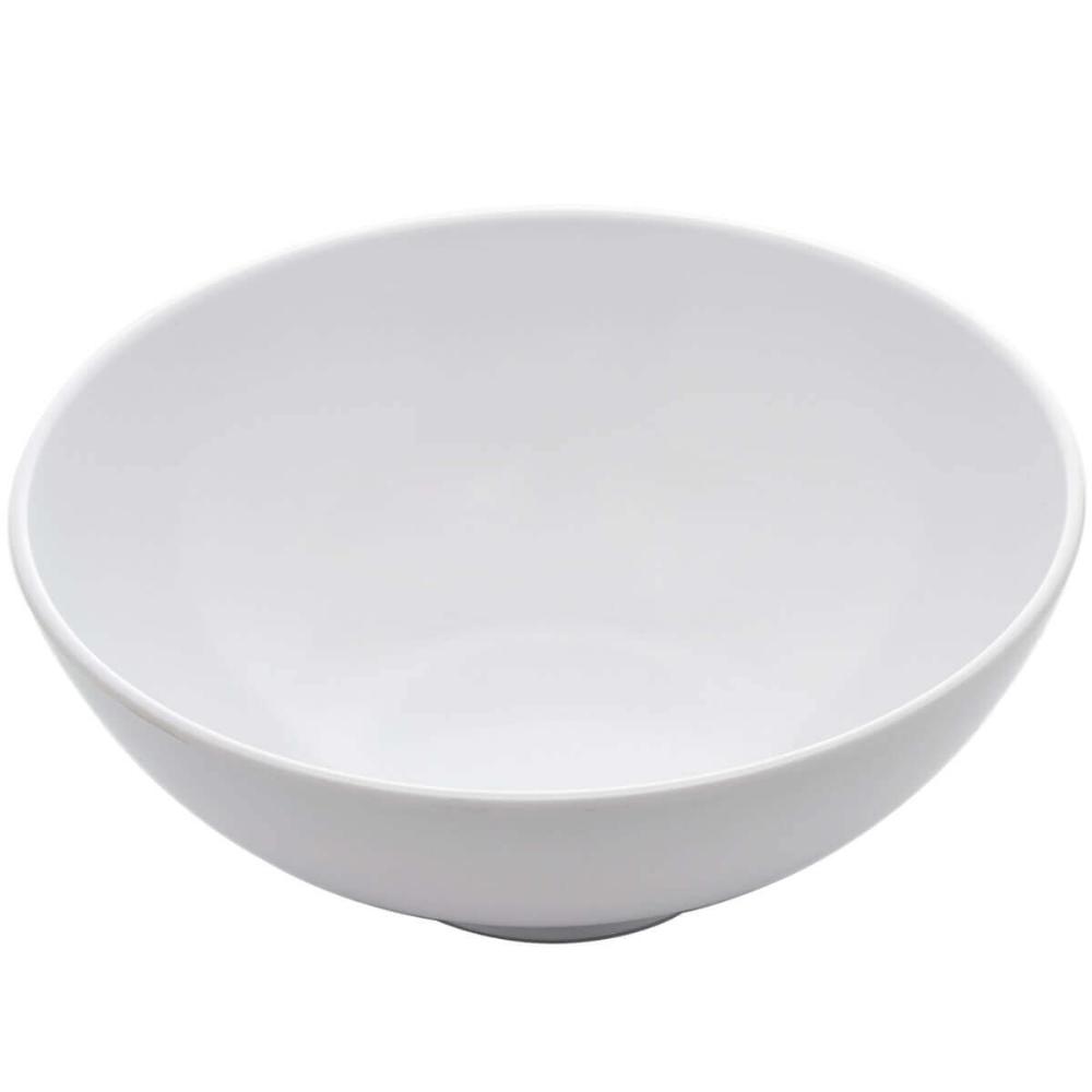 Conjunto 6 Bowls de Melamina Brancos 400ml Cumbuquinhas Tige