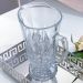 Conjunto Jarra 1,25L e 6 Copos de Vidro 260ml Lyor Diamante para Servir Sucos Água
