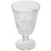 Conjunto Jarra 1,3L e 6 Taças de Cristal 240ml Palm Lyor Hand Painting para Sucos Água