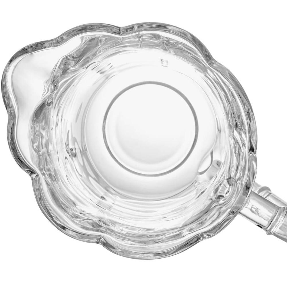 Conjunto Jarra 1,3L e 6 Taças de Cristal 240ml Palm Lyor Hand Painting para Sucos Água