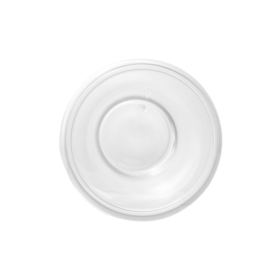 Conjunto com 2 Copos de Chá Parede Dupla Modern Transparente