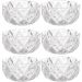 Conjunto de Potes de Sobremesa 6pçs Lyor 270ml Bowls de Cristal de Chumbo Deli Diamond