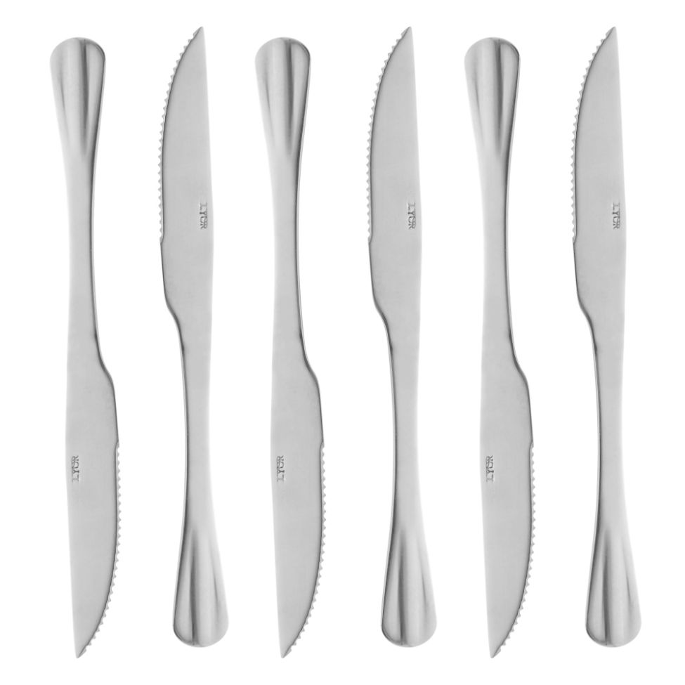 Conjunto de Talheres com 24 Peças Positano Prata