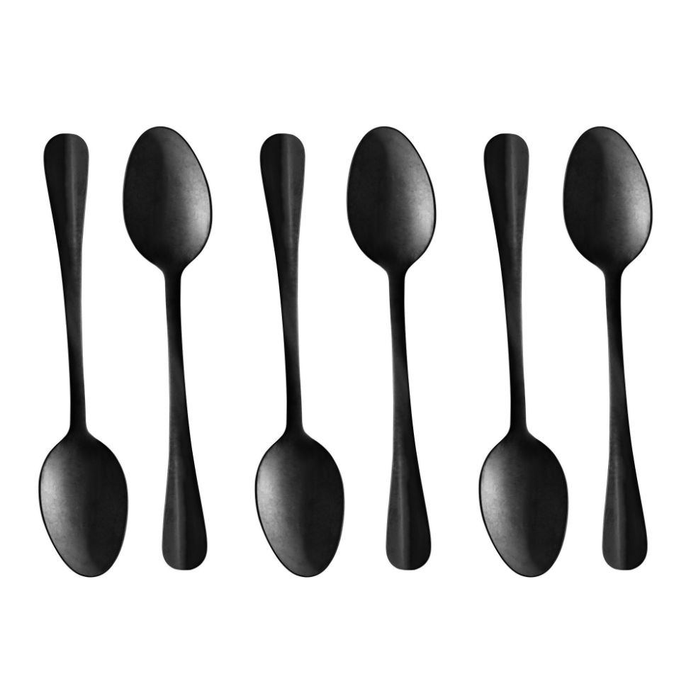 Conjunto de Talheres com 24 Peças Positano Preto