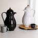 Garrafa Térmica Café Vintage Lyor Preta 1L Bule Plástico Jumeirah Bebidas