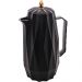Garrafa Térmica Lyor Vintage 1L Preta Bule Café Chá Água Plá