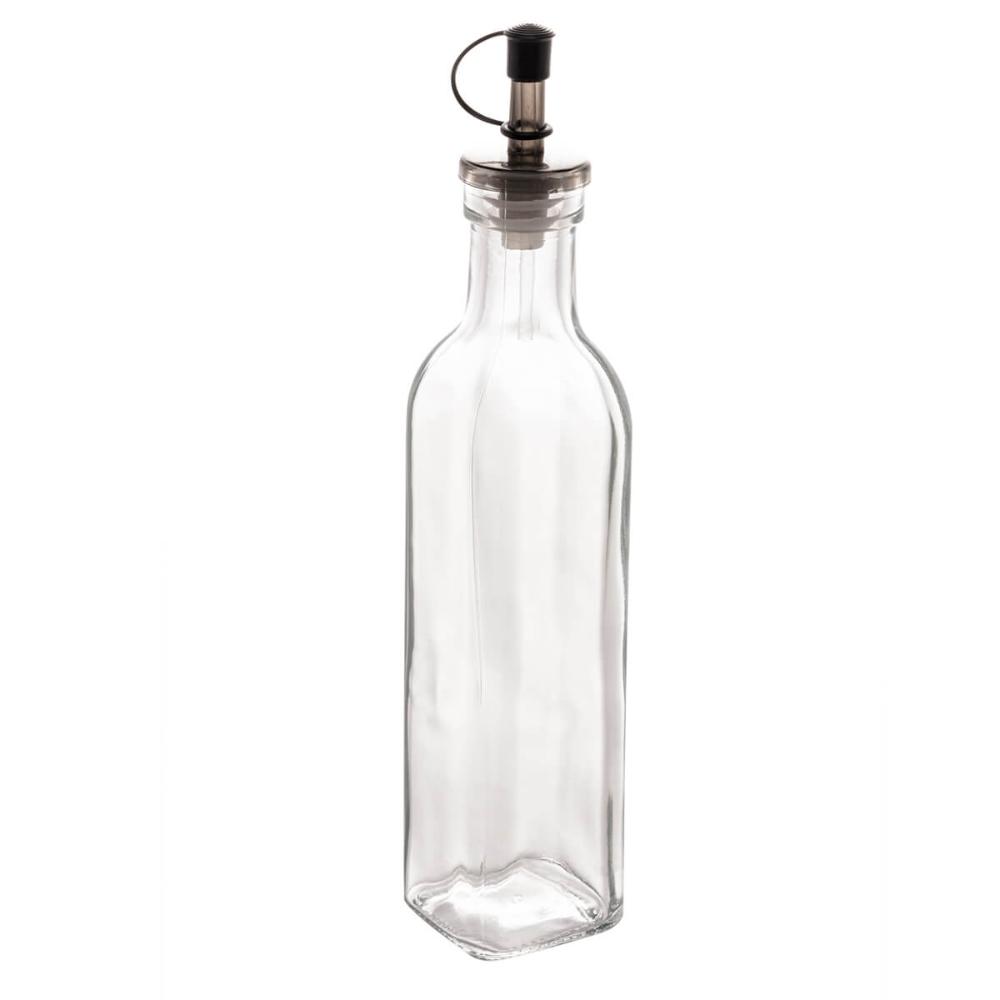 Garrafa de Vidro para Azeite ou Vinagre 270ml com Bico Dosad