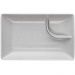 Jogo 100 Pratos Sushi 19cm Melamina com Molheira Lyor Granilite Retangulares