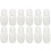 Jogo 12 Garrafas de Vidro Moringa 500ml Tampa Copo para Whisky Água Drinks Lyor