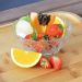 Jogo 12 Potes para Sobremesa Bowls Tigelas de Vidro 350ml King Lyor Transparente