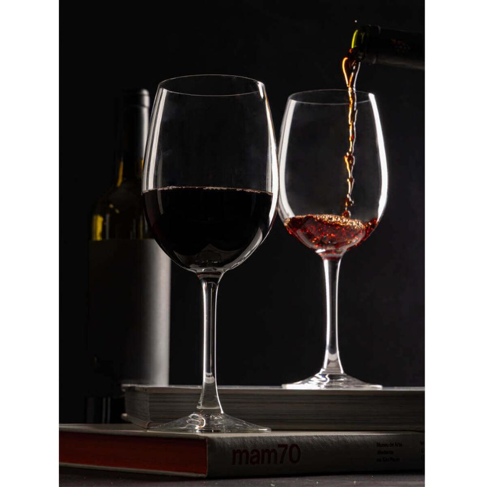 Jogo 12 Taças de Vinho Vidro 470ml Lyor Luminarc Vinery Branco Tinto Rosé