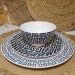 Jogo 6 Cumbucas de Porcelana Lyor 410ml Egypt Bowls Decorado