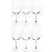 Jogo 6 Taças de Vidro para Vinho Tinto 420ml Lyor Degustação Branco Rose Gourmet