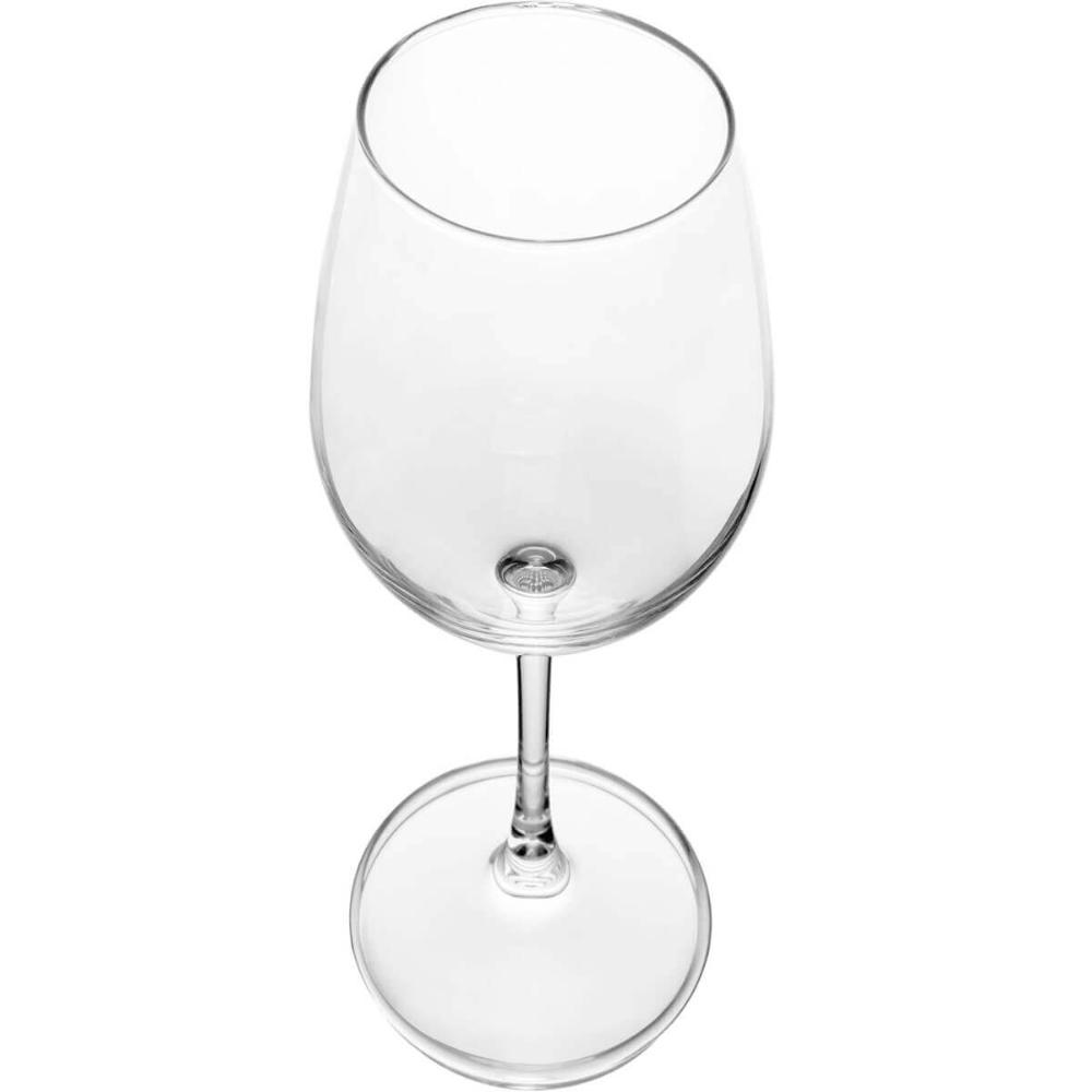 Jogo 6 Taças de Vidro para Vinho Tinto 420ml Lyor Degustação Branco Rose Gourmet