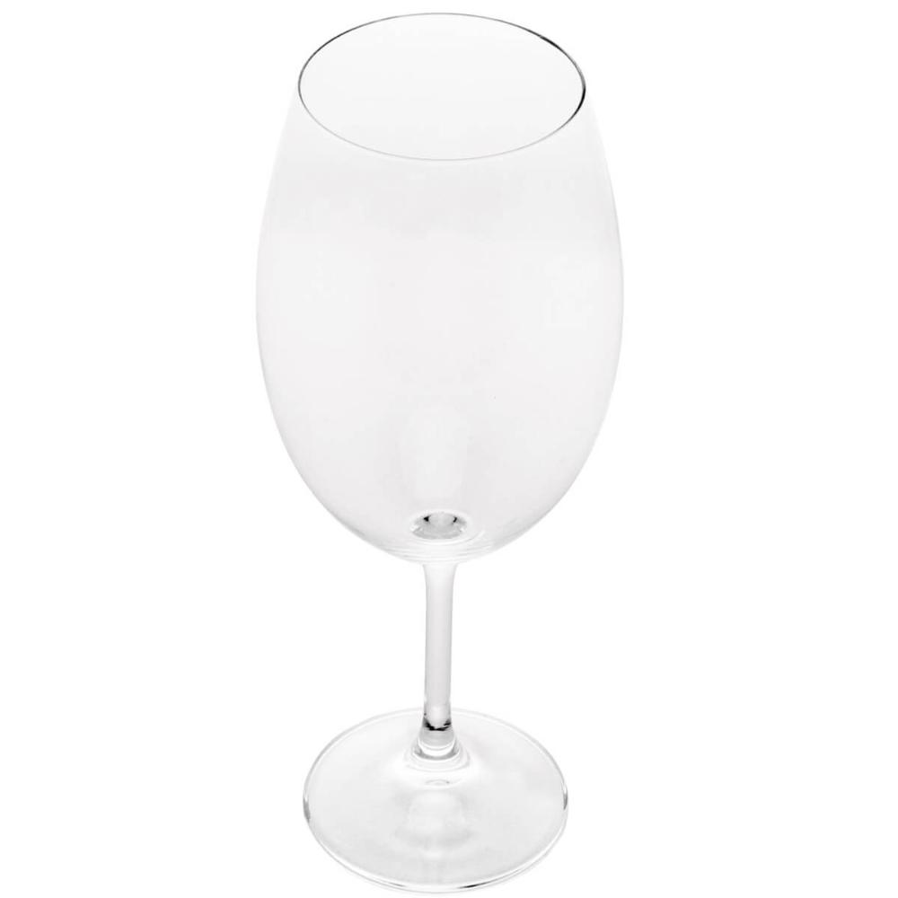 Jogo de 6 Taças de Vinho Tinto Cristal Bohemia Lyor 580ml Sommelier Linha Sylvia Degustação