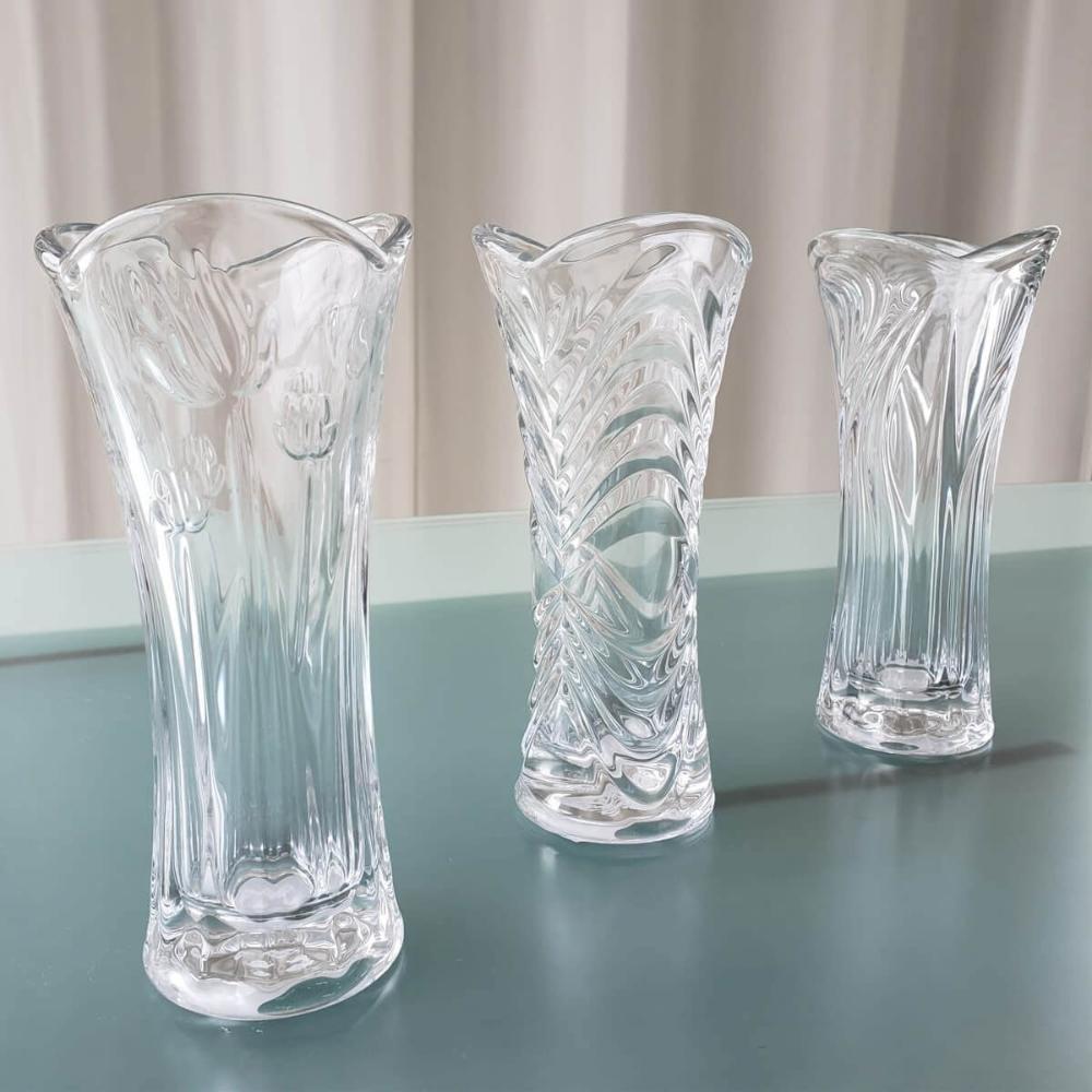 Kit 10 Jarros de Flor Vasos de Vidro Pequenos 7,5x17cm Sorti