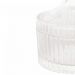 Kit 10 Potiches de Cristal com Tampa Carrosel Lyor 6,5x9cm Bomboniere Decorativo Lembrancinha