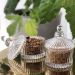 Kit 10 Potiches de Cristal com Tampa Carrosel Lyor 6,5x9cm Bomboniere Decorativo Lembrancinha