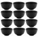 Kit 12 Bowls de Melamina 11,5x6cm Tóquio Servir Shimeji e Ce