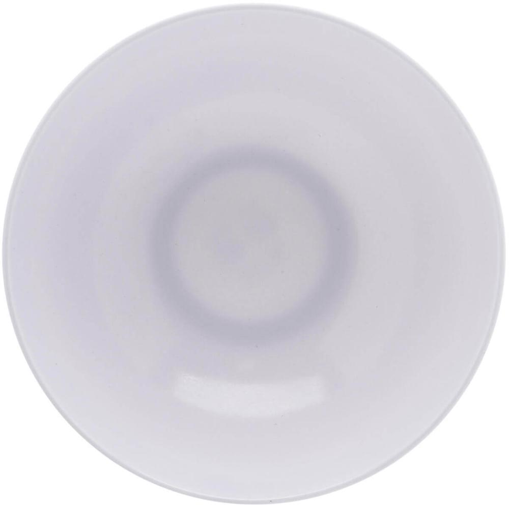Kit 12 Cumbucas de Melamina para Petiscos 400ml Brancas Bowl