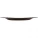 Kit 12 Pratos Rasos de Sobremesa 19cm Vidro Opalino Lyor Carine Black Comidas
